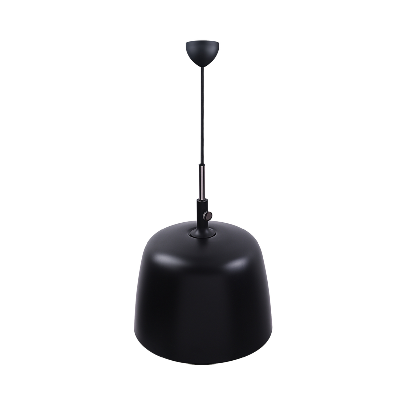 Nordlux Norbi 30 klassische Pendelleuchte Schwarz E27 minimalistisches Design